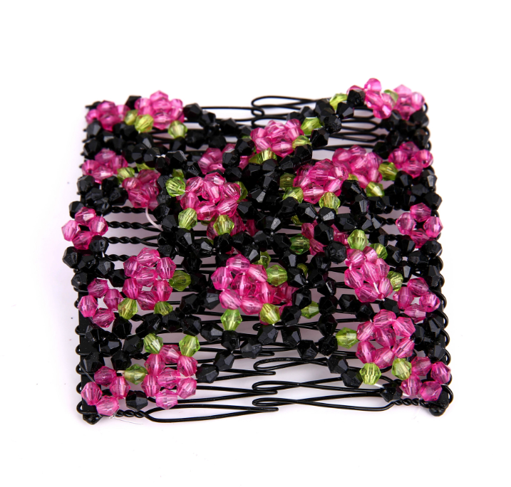 StyleSnap™ Crystal Hair Comb — The 5-Second French Twist Tool (5 Colors)