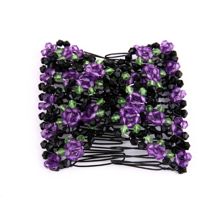 StyleSnap™ Crystal Hair Comb — The 5-Second French Twist Tool (5 Colors)