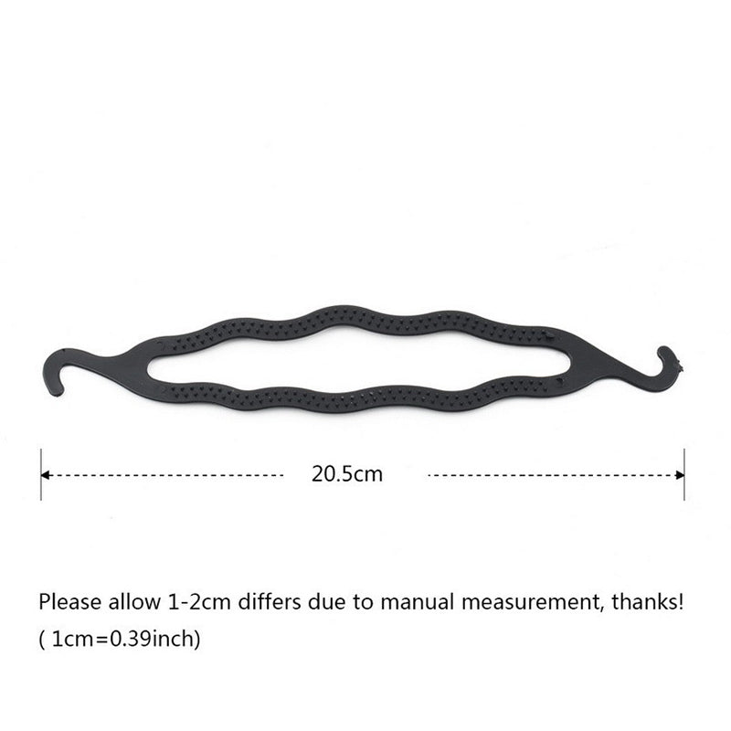 BunBae™ Magic Bun Maker — Double-Hook Hair Pin