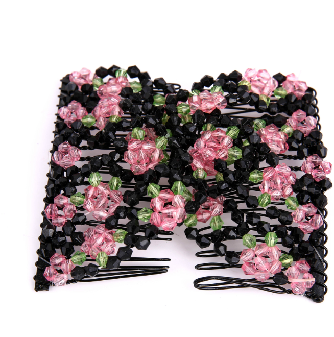 StyleSnap™ Crystal Hair Comb — The 5-Second French Twist Tool (5 Colors)