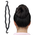 BunBae™ Magic Bun Maker — Double-Hook Hair Pin
