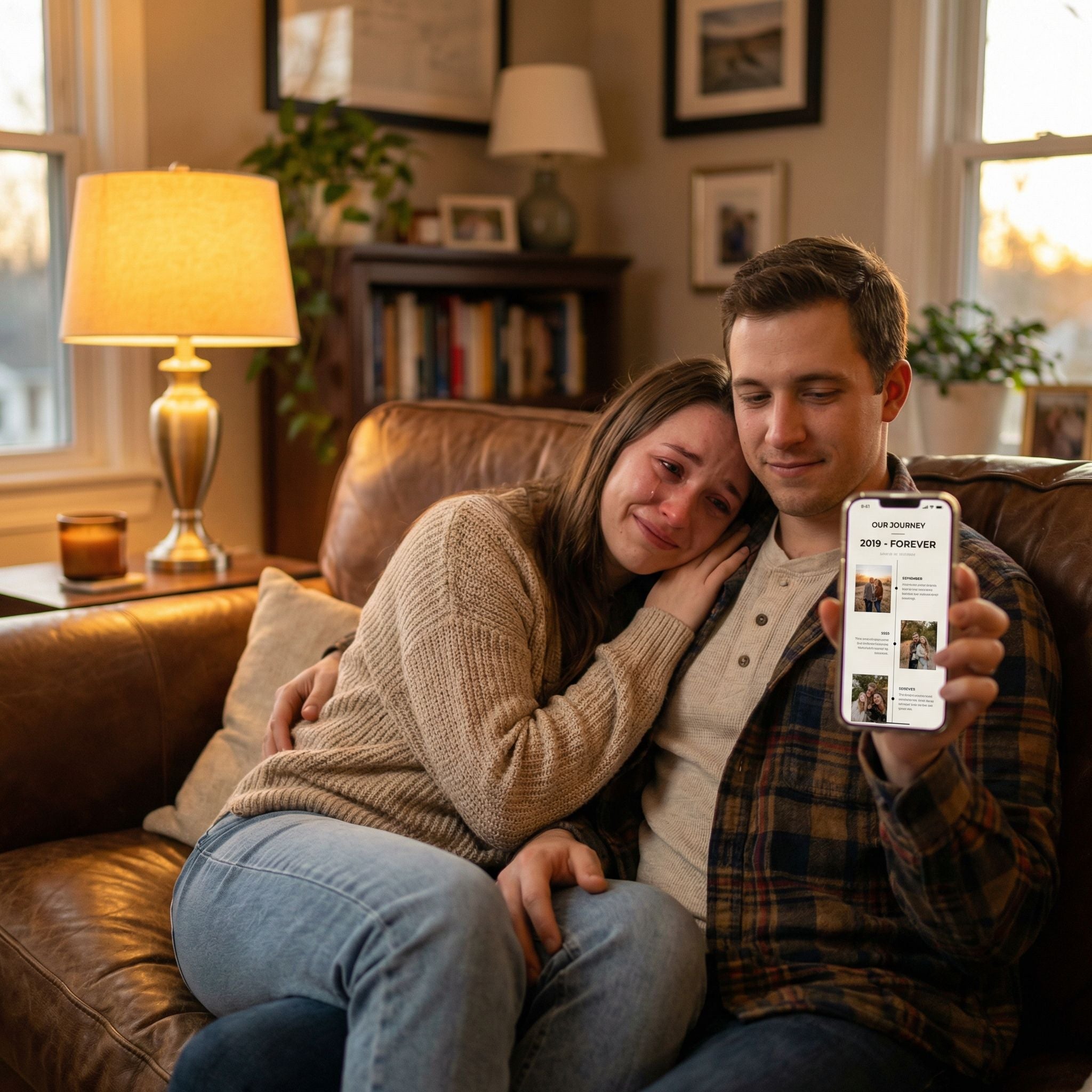 Love Story Timeline - Hugory Digital Gift