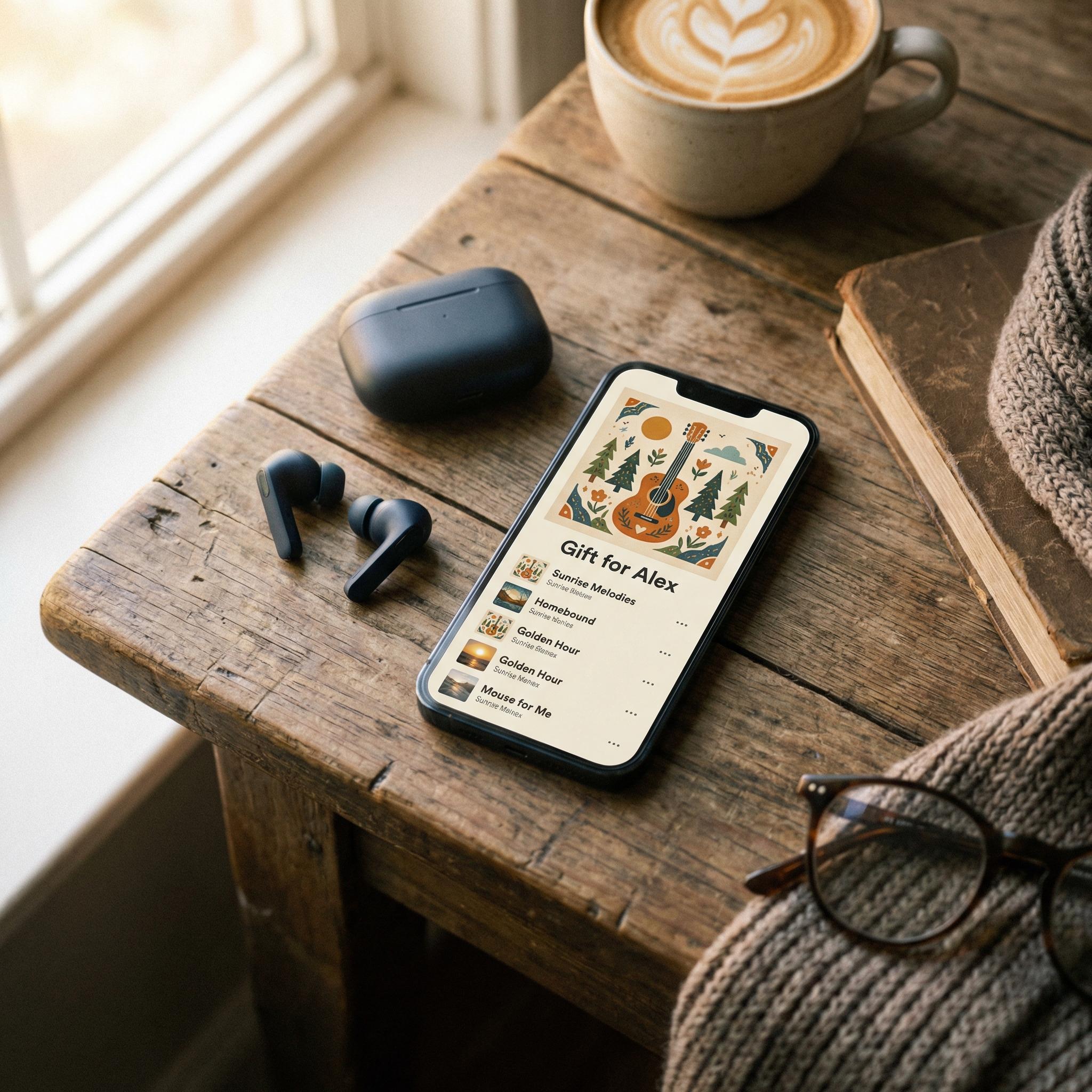 Playlist Gift - Hugory Digital Gift